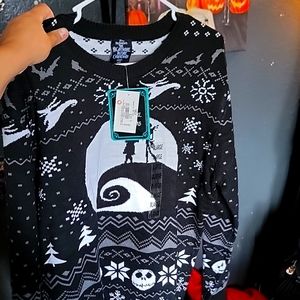 Nightmare before christmas sweater XL NWT